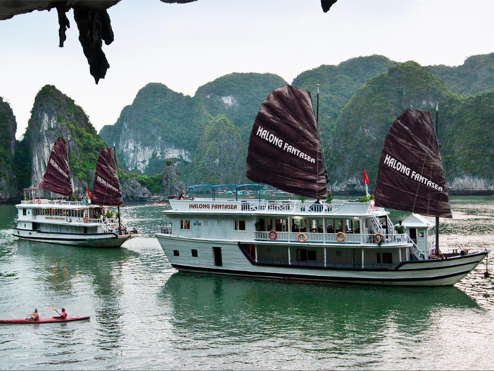 Halong Fantasea Cruise Hotel Ha Long Bagian luar foto
